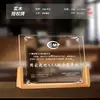 Placa de Prêmio de Cristal Personalizada, Medalha de Honra de Alto Padrão, Prêmios de Reunião Anual, Troféu de Funcionário Destaque, Certificado de Lembrança de Campeão