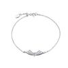 Colección de Pulseras de Diamante de Plata 925 Transfronterizas Europeas y Americanas Que No Se Desvanecen, Oro Real 18K Pulseras Versátiles de Lujo Accesible Venta al por Mayor Ui
