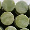 Ventas Directas de Fábrica Discos de Jade para Cojines de Colchón 25 30 40 50 mm Discos de Jade Verde Especificaciones Completas