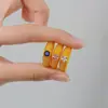 Anel de açúcar escovado design de broca método antigo temperamento design de nicho luxo leve anel de alta qualidade para presente de namorada