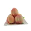 Modelo de Melocotón de Hada Simulado Melocotón Falso Nectarina Fruta y Verdura Decoración Gabinete Decoración de Tributo Accesorios de Fotografía
