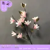 Tulipán Rosa Mesa Hotel Ramo Estilo Europeo Boda Rosa Claro Arreglo de Flores Artificiales Arreglo Floral Guía de Carretera