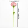 Presente Rosa de Dia dos Namorados Lã Tricotada à Mão Flor Artificial Flor Imortal Coração Cravo Girassol Buquê