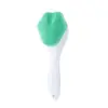 Escova de Limpeza Facial Escova de Cabeça Dupla para Lavar o Rosto e Limpeza da Pele Uso Doméstico Limpeza do Rosto Limpeza no Banho Rosto Patinha de Gato Escova de Limpeza Facial Boa para Usar