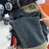 Jeans Harlan Vintage de Cintura Alta Feminino Primavera Novo Casual Solto Emagrecedor Cropped para Meninas Plus Size Estilo Coreano