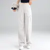 Pantalones de Trabajo Estilo Americano para Mujer, Nuevo Estilo Primavera y Verano 2026, Corte Holgado, Pantalones Casuales de Cintura Alta, Pantalones Rectos para Senderismo