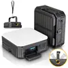 Carregador Solar Portátil para Exterior Power Bank Dobrável com Lanterna de Emergência Fonte Transfronteiriça Armazenamento de Grande Capacidade Fonte de Alimentação