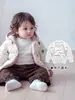 Jaqueta de inverno feminina 90% pluma de pato branca, casaco de plumas com capuz quentinho tema urso para menina, look de inverno estiloso para crianças pequenas