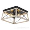 Luminárias Zhongshan, Lustres para Teto de Sala de Estar, Iluminação Minimalista Moderna para Quarto, Luminárias de Corredor em Ferro Forjado Retrô, Luminárias de Entrada