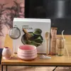 Tazón de Matcha de Cerámica Japonesa Transfronterizo, Utensilios para Preparar Té de la Dinastía Song, Juego de Batidores de Té de 100 Piezas, Caja de Regalo para Ceremonia de Té