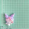 Pequeno tamanho brilhante desenho animado porco resina acessórios creme cola faça você mesmo capa de telefone acessórios para cabelo manchete copo de água chaveiro
