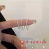 Anillo brillante al por mayor de fábrica anillo para mujer 2022 otoño nuevo elemento de moda personalidad anillo cadena decoración anillo