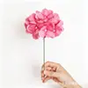 Ramo de Hortensias Artificiales Estilo Nuevo, Decoración de Lujo de Alta Gama para Sala de Estar, Arreglo de Boda, Decoración de Pared de Flores, Flores Artificiales al por Mayor