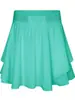 Falda de Tenis Dq330 Floral con Descuento Refrigerada por Agua Secado Rápido Dos en Uno Shorts de Yoga Antiexposición Falda Corta Deportiva