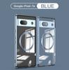 Para Google Pixel 7A Phone Case 7a Galvanizado Magnético Carregamento Sem Fio TPU Silicone Capa Protetora