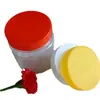 Envío Gratis 500g Botella Cuadrada de Plástico para Miel Transparente Plástico Espesado Botella de Comida de Plástico Redonda Botella de Miel Sellada Resistente a la Corrosión