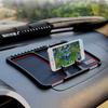 Soporte para teléfono móvil de coche, alfombrilla antideslizante multifuncional para coche, suministros interiores, alfombrilla de almacenamiento, placa de matrícula de estacionamiento temporal, fábrica