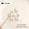 Mini Contas Acrílicas para Coque Gato Tomate Bolso Tomate DIY Corrente de Celular Pingente Acessórios Colar Pulseira