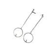 Colección Geométrica 1 Pendientes de Venta Caliente Estilo Coreano Pendientes Creativos de Borla Geométrica Pendientes Largos de Moda para Personas Modernas