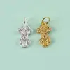 Colgante de Moneda de la Fortuna Ruyi de Plata de Ley S925 Pulsera de Cuerda Hecha a Mano DIY Collar Pulsera Accesorios de Joyería