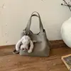 Bolso Cruzado Casual Tipo Cubo Versátil para Mujer 2025 Invierno Nuevo Textura de Alta Gama Estilo Extranjero Bolso de Hombro Cruzado
