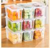 Contenedor de Almacenamiento de Cocina Personalizable con Tapa, Transparente Hermético, Opción de Tamaño 5L y 6L