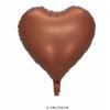 Tablero de Luz Monocromático 18 pulgadas Globos de Película de Aluminio en Forma de Corazón Fiesta de Bodas Globos de Corazón de 18 Pulgadas Venta al por Mayor Globos de Película de Aluminio de Corazón Color Durazno