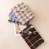 Bufanda de Cuadros para Mujer, Estilo de Moda para Viajar, Cachemira Sintética al por Mayor, Calentador de Cuello Sencillo para Negocios, Chal Cálido y Resistente al Frío, Cuadros