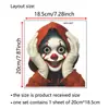 Adesivo Decorativo de Fantasma Feminino para Vaso Sanitário de Halloween 2026 Adesivo para Janela de Banheiro Decoração de Fundo para Sala de Estar e Quarto Decoração de Casa