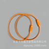 Accesorios de Joyería DIY Alambre de Acero Cuerda de Anillo Multifuncional Color Macarrón Almacenamiento Colgante Accesorios Colorido Anillo Colgante Llavero