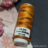 Hilo de cera tailandés teñido por secciones de alta gama de 0.2 mm, un rollo aprox.. 200m