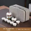 Set Navideño Personalizado, Juego de Té Tetera Retro Rima Antigua Qingshan, Juego de Preparación de Té de Lujo Ligero con Bandeja de Té, Regalo para Empresas al por Mayor