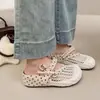 2026 Novas Sandálias Birkenstock de Verão Pérola Antiderrapantes de Bico Fechado com Solas Grossas e Malha Respirável para Mulheres