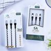 Cable de datos y cargador Tingxin para teléfono móvil de uno a tres, carga rápida, traje para Android Apple TYPE-C con embalaje