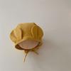 Gorro coreano para bebé Primavera y Otoño Nuevo Marzo-Junio gorro de protección para los oídos para recién nacido cachorro lindo súper lindo gorro para bebé