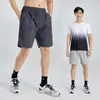 Pantalones Cortos de Secado Rápido de Verano para Comercio Exterior Transfronterizo, Deportivos, para Exteriores, Casual, Pantalones de Cinco Puntos, Fitness, Finos, Transpirables, Pantalones de Entrenamiento para Hombre