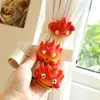 Calcifer Llama Pequeña Dibujo Animado Alzapaños para Cortina Accesorio de Decoración de Cortina Adorno para Habitación Infantil Regalo Divertido
