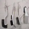Escova de plástico para atacado, escova doméstica dupla face para remoção de poeira, artefato multifuncional para varrer cama, roupas, sofá, sapatos, escova de limpeza