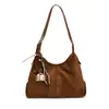 Bolsa Tote Coreana Retrô de Luxo para Mulheres Outono Inicial 2025 Moda de Nicho Versátil para Trabalho Ombro Axila