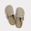 Os sapatos Birkenstock são essenciais para homens preguiçosos, chinelos externos de calçar fácil, antiderrapantes, resistentes a odores, com sola grossa, meio-chinelos, adequados para ir ao trabalho, sapatos fechados na frente, com sola grossa, para o verão
