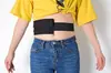 Cinturón de penetración abdominal cuidado de la penetración abdominal banda elástica de algodón ajustable suministros para penetración abdominal resistente a las manchas lavable