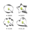 Sartén Creativa de Acero Inoxidable para Freír Huevos Molde para Huevos con Forma de Corazón Modelo con Forma de Corazón Anillo para Freír Huevos Huevo Frito Vaporera Bolsa de Molienda Herramienta