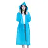 Poncho Impermeable de Eva No Desechable para Adultos al Aire Libre Viaje Concierto Portátil Multifuncional Moda