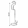 Suporte para batedor de leite de aço inoxidável direto da fábrica, escorredor de haste de agitação elétrica, porta-armazenamento de utensílios de café