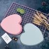 Spot forno doméstico ferramentas de cozimento DIY assadeira 8 polegadas chiffon alta temperatura silicone silicone molde de bolo do amor
