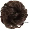 Comércio exterior transfronteiriço Tendência europeia e americana Anel de cabelo cacheado de seda de alta temperatura Cabeça de bola Elástico Pacote de cabelo natural fofo Pacote de cabelo cacheado