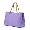 Bolsa de Ombro Transfronteiriça Artística Feminina Grande 2024 Novo Estilo Coreano Moda Bolsa de Lona Tendência Grande Capacidade Bolsa de Mão