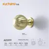 Manija de Puerta de Gabinete de Agujero Único de Lujo Ligero Estilo Americano Manija de Cajón de Gabinete de Aleación de Zinc Personalizada Manija de Puerta Sólida Roscada Multicolor