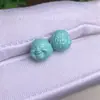 Cuentas Sueltas de Magnetita para Manualidades, Turquesa de Segunda Generación Cabeza de Buda Maitreya Tallada en Forma Redonda, Cabeza de Buda para DIY, 108 Cuentas que Cambian de Color