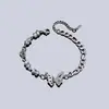 Pulseira de Miçangas Borboleta Transfronteiriça para Homens, Fashion e Tendência, Joias com Design Personalizado para Mulheres, Joias Versáteis de Luxo Leve para Atacado